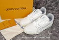 LV trainer Damier sneaker,LV Virgil Abloh sneaker,cheap lv sneakers,size 9.5