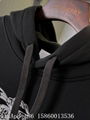 Burberry Embroidered EKD Cotton hoodie,check hood hoodie,Motif cotton sweatshirt