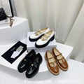 Celine loafers,Celine Bulky Babies Triomphe in polished bullskin,Mary Jane Loafe