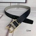        leather belt,       etriviere 32mm belt,       Double Tour belt,black  3