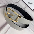 Hermes leather belt,Hermes etriviere 32mm belt,Hermes Double Tour belt,black 