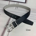        leather belt,       etriviere 32mm belt,       Double Tour belt,black  10