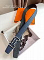        tonight leather Belt, H Belt Buckle reversible leather strap 38mm, 5