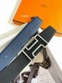        tonight leather Belt, H Belt Buckle reversible leather strap 38mm, 6