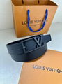 LV leather belt,LV skyline belt 35mm,belt monogram eclipse,genuine belts,gifts  