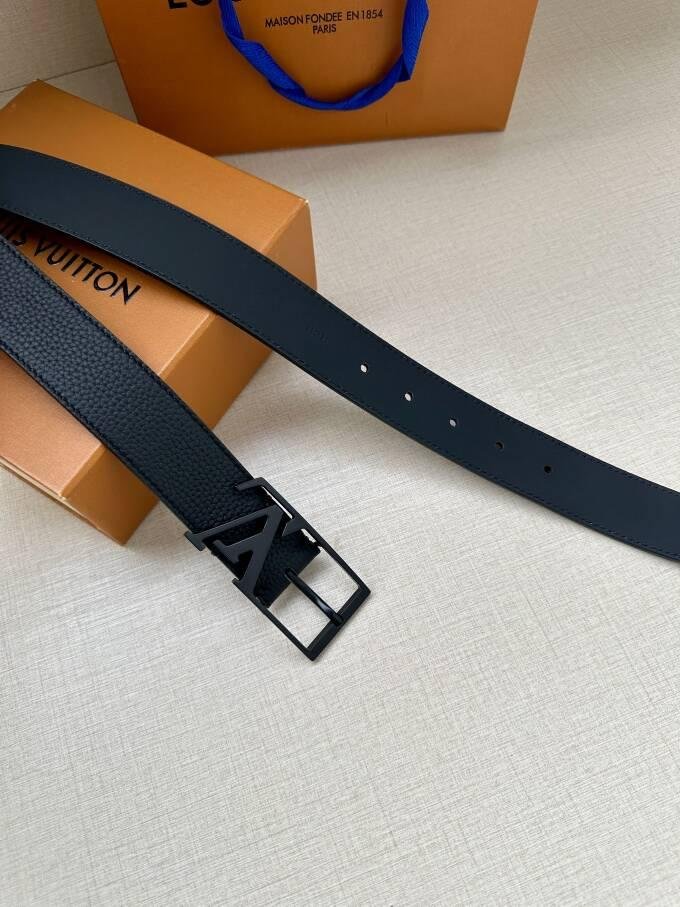     eather belt,    kyline belt 35mm,belt monogram eclipse,genuine belts,gifts   3