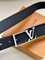 LV leather belt,LV skyline belt 35mm,belt monogram eclipse,genuine belts,gifts  