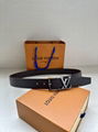 LV leather belt,LV skyline belt 35mm,belt monogram eclipse,genuine belts,gifts  