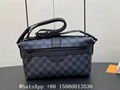 Louis Vuitton S-Cape messenger bag,Men's LV Taurillon Monogram bag,Black,M23741 