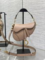 CD saddle bag with strap,Caramel Beige