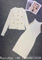 Balmain Button ribbed Knit cardigan,Balmain Dress,Balmain knitwear,online sale  12
