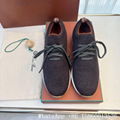 Loro Piana shoes 360 LP Flexy Walk sneaker,Trimmed Knitted wish wool sneaker,