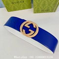       Wide leather belt with double buckle,women GG marmont leather belt,7.0cm  15