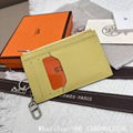 Hermes Card holders,men's Hermes twill card case,Hermes card wallet with zipper