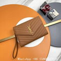 monogram clutch bag,    Envelope Flap