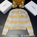 MIU MIU logo Jacquard wool cardigan,MIU MIU knitted cardigan,christmas sweater,  8