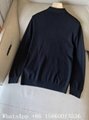 Zegna Cashmere-Silk polo shirt,Zegna ribbed polo shirt,Men's Zenga knitwear sale 6
