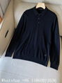 Zegna Cashmere-Silk polo shirt,Zegna ribbed polo shirt,Men's Zenga knitwear sale