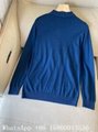 Zegna Cashmere-Silk polo shirt,Zegna ribbed polo shirt,Men's Zenga knitwear sale 13