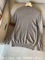 Zegna stripe-detailed crewneck jumper,Zegna wool sweater,Zegna sweatshirt, black