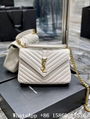 Shop YSL College Medium chain bag,Saint Laurent Envelope crossbody bag,YSL bag, 