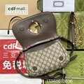 Gucci Blondie shoulder bag,Gucci Beige ebony GG supreme canvas bag,fashion bag  