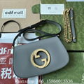 Gucci Blondie shoulder bag,Gucci Beige ebony GG supreme canvas bag,fashion bag  