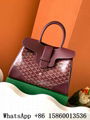 Goyard Saigon Souple Medium bag green,Goyard wooden handle bag, goyard bag sale  14