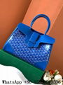 Goyard Saigon Souple Medium bag green,Goyard wooden handle bag, goyard bag sale  15