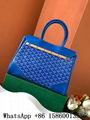 Goyard Saigon Souple Medium bag green,Goyard wooden handle bag, goyard bag sale  16