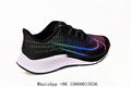 CV0266-001 Nike AIR ZOOM PEGASUS 37 Black Rainbow Hook