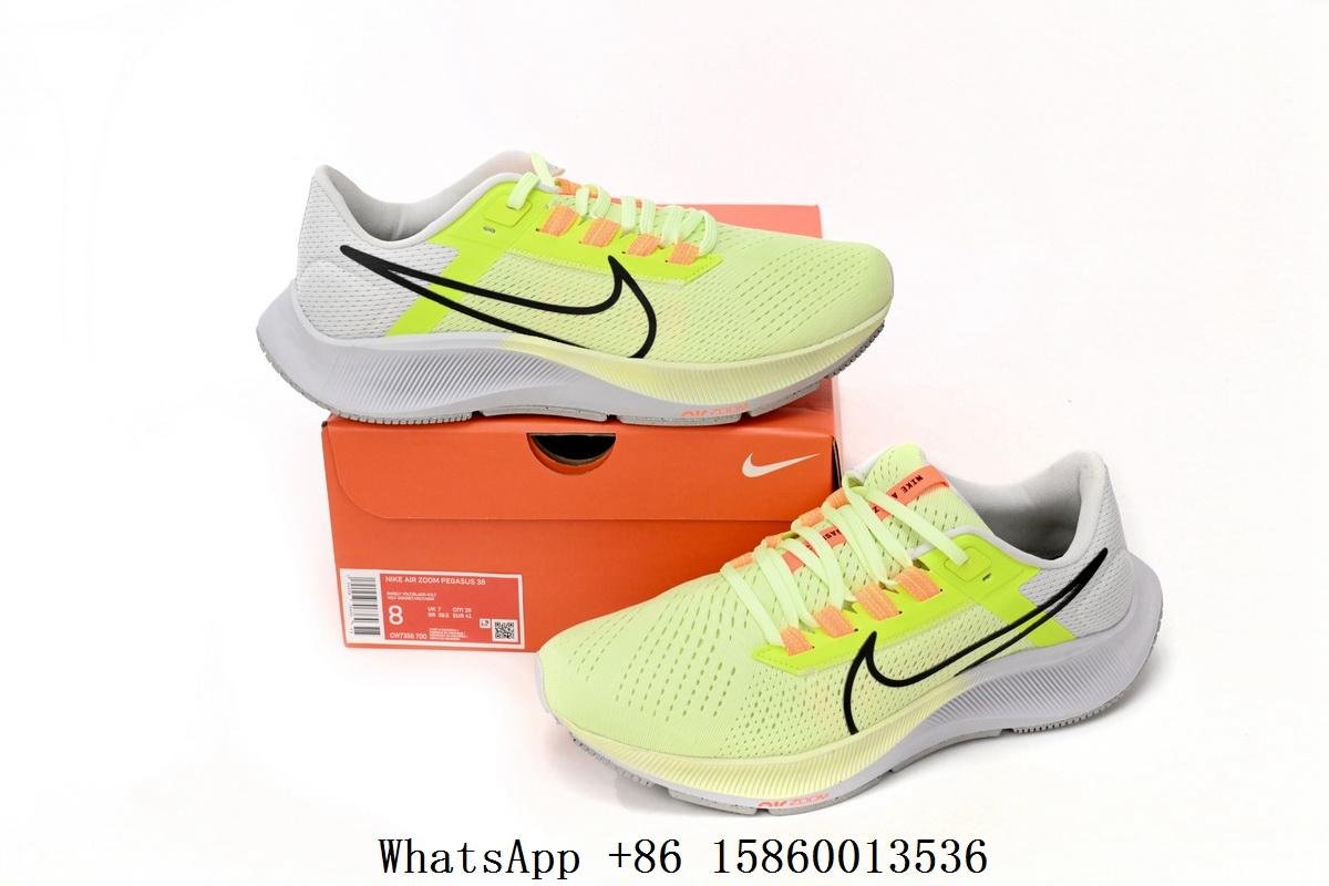 CW7356-700 Nike AIR ZOOM PEGASUS 38 Fluorescent Yellow