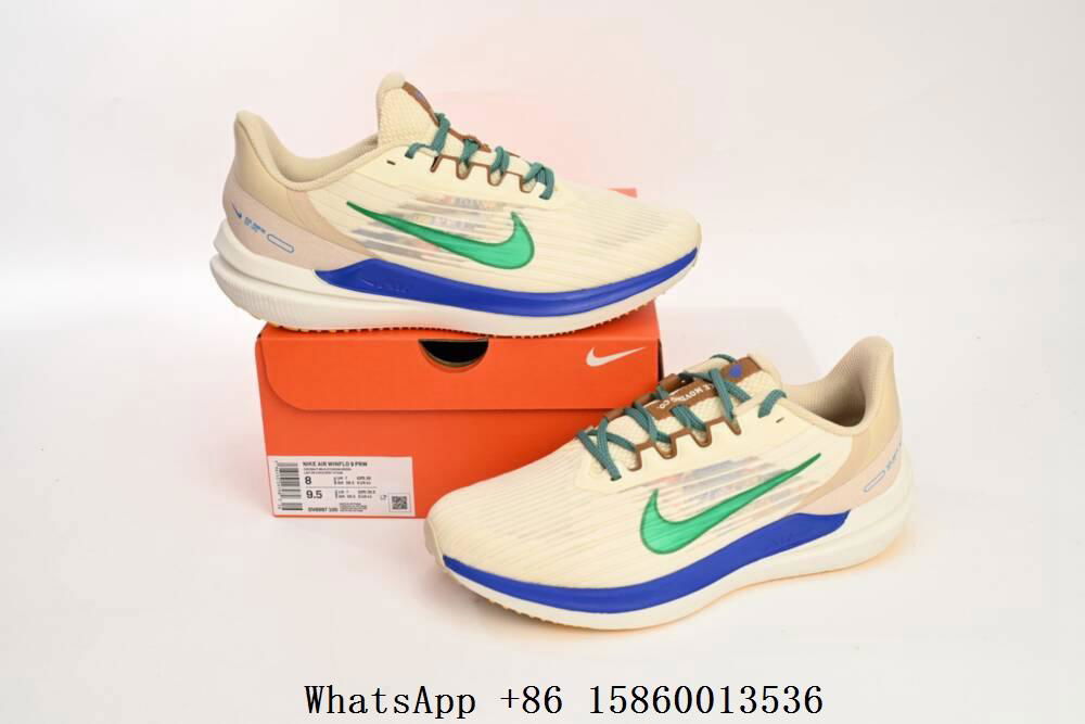 Nike Air Winflo 9 White Green Blue