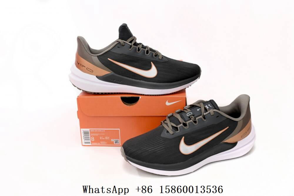 Nike Air Winflo 9 Black And White Brown