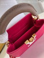               Capucines Mini Taurillon bag,    apucines price,M48865 5