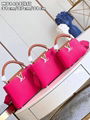               Capucines Mini Taurillon bag,    apucines price,M48865 12