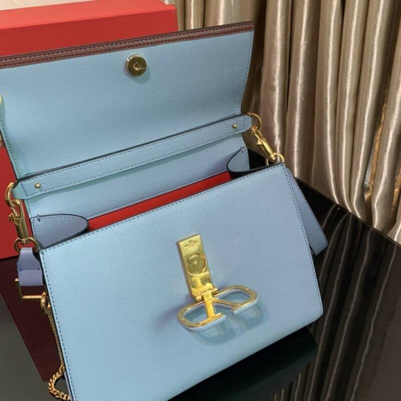 Shop           Small Vsling Grainy Calfskin handbag handle bag women luxury bag  4