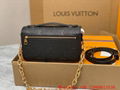 LV Pochette Metis East West bag,vuitton monogram pochette,LV crossbody bag,black