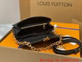 LV Pochette Metis East West bag,vuitton monogram pochette,LV crossbody bag,black