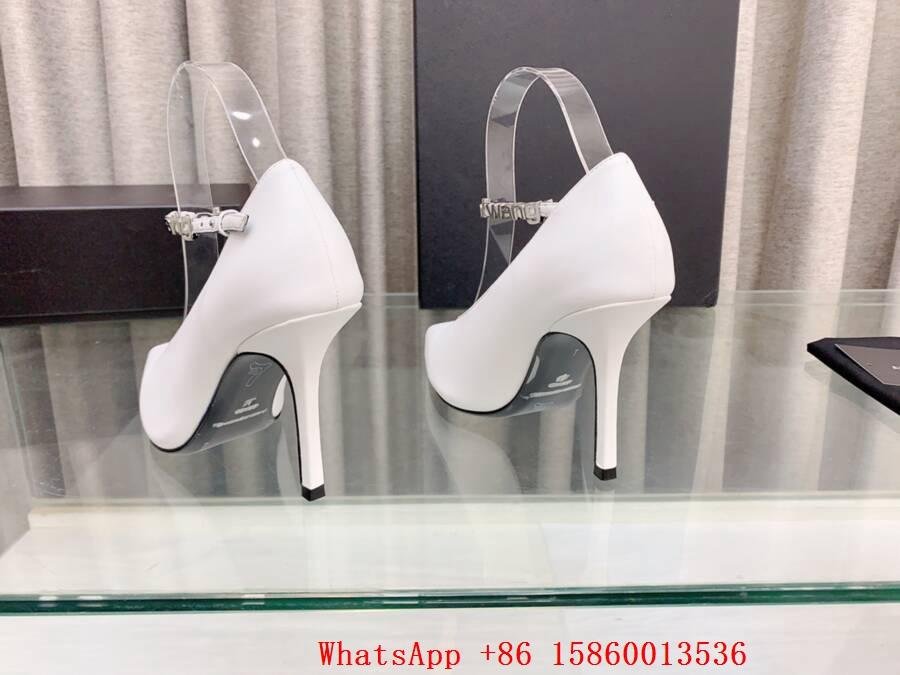 White Alexander         high heel pumps,Alexander         pumps, women pumps 5