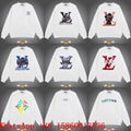 LV men's sweatshirts,LV long sleeve shirts,Cheap LV printed sweatshirts, 