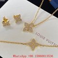     ecklace set,star blossom pendant,    ose gold necklace with diamonds,gifts