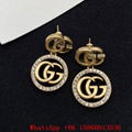 Gold Gucci earrings,Gucci Gold-tone hoop earrings,Gucci fine earrings,gifts