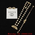 Gucci necklace and earring,Gucci GG Marmont Blue Stone set,silver bracelet,gifts