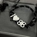BB plate bracelet in black,           plate bracelet, shoeslaces bracelet,gifts  2