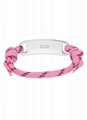 BB plate bracelet in black,           plate bracelet, shoeslaces bracelet,gifts  9