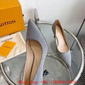 LV Blossom Archlight Pumps,Louis Vuitton slingback Heels,LV kitten heels,sale   