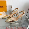 LV Blossom Archlight Pumps,Louis Vuitton slingback Heels,LV kitten heels,sale   