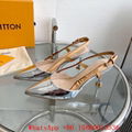 LV Blossom Archlight Pumps,Louis Vuitton slingback Heels,LV kitten heels,sale   