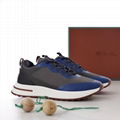 Men's Loro Piana athletic shoes, Weekend Walk Performance Mesh low top sneakers 14